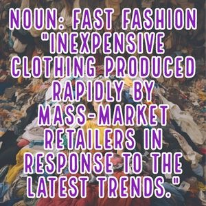 Fast Fashion Facts!